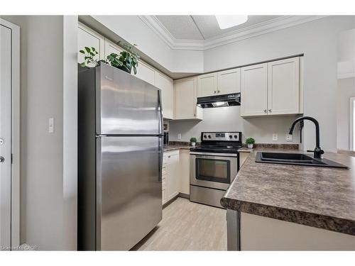 202-1440 Gordon Street, Guelph, ON - Indoor Photo Showing Kitchen With Stainless Steel Kitchen With Double Sink