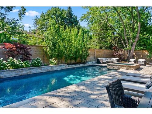 484 Aspen Forest Drive, Oakville, ON - Outdoor With In Ground Pool