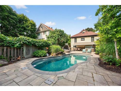 108 Owen Street, Barrie, ON - Outdoor With In Ground Pool With Backyard