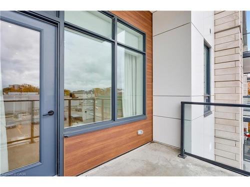 307-123 Maurice Drive, Oakville, ON - Outdoor With Balcony With Exterior