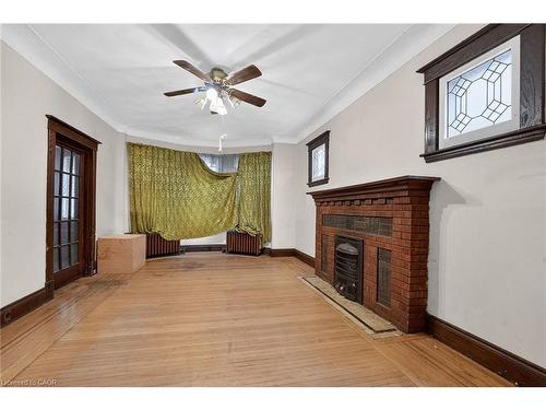 89 Fairholt Road S, Hamilton, ON - Indoor With Fireplace