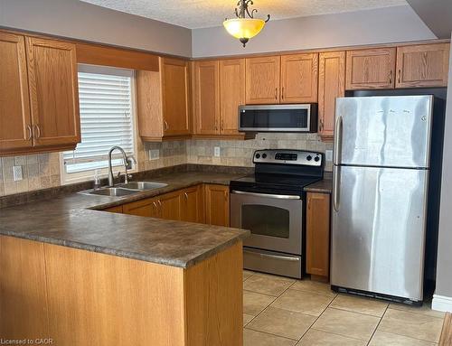 51 Sophia Crescent, Kitchener, ON - Indoor Photo Showing Kitchen With Double Sink