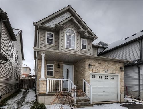 51 Sophia Crescent, Kitchener, ON - Outdoor With Deck Patio Veranda