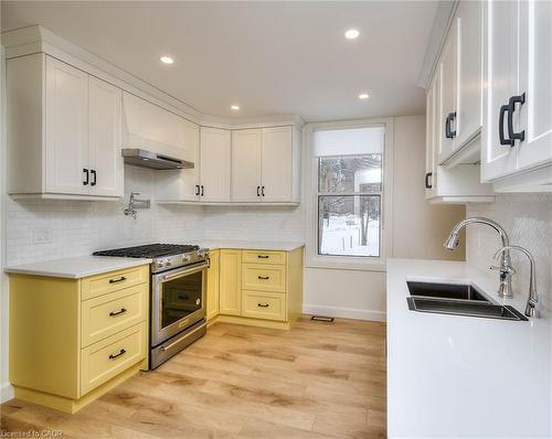 2 Esson Street, Kitchener, ON - Indoor Photo Showing Kitchen With Double Sink