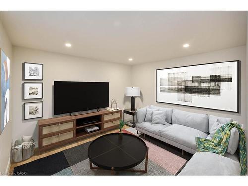 2 Esson Street, Kitchener, ON - Indoor Photo Showing Living Room