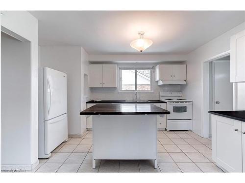 Upper-164 West 19Th Street, Hamilton, ON - Indoor Photo Showing Kitchen With Double Sink