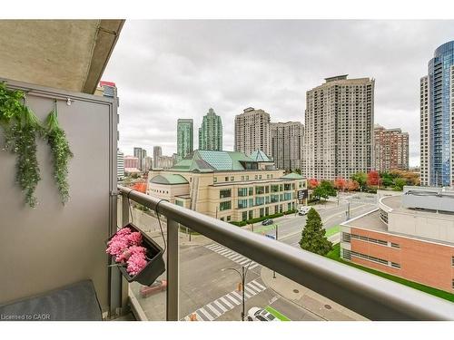 701-4080 Living Arts Drive, Mississauga, ON - Outdoor With Balcony