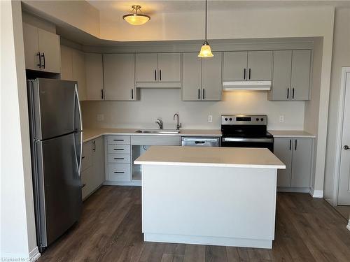 17-261 Woodbine Avenue, Kitchener, ON - Indoor Photo Showing Kitchen With Stainless Steel Kitchen