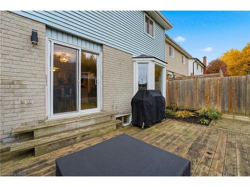 510B Rosemeadow Crescent, Waterloo, ON - Outdoor With Deck Patio Veranda With Exterior