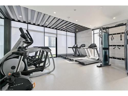1412-181 King Street S, Waterloo, ON - Indoor Photo Showing Gym Room