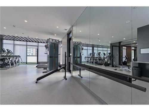 1412-181 King Street S, Waterloo, ON - Indoor Photo Showing Gym Room