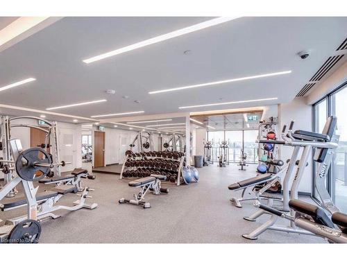 3911-20 Shore Breeze Drive, Toronto, ON - Indoor Photo Showing Gym Room