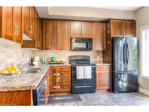 4A-38 Howe Drive, Kitchener, ON - Indoor Photo Showing Kitchen With Double Sink