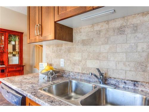 4A-38 Howe Drive, Kitchener, ON - Indoor Photo Showing Kitchen With Double Sink