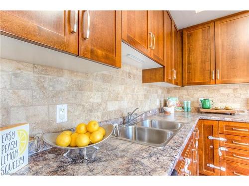 4A-38 Howe Drive, Kitchener, ON - Indoor Photo Showing Kitchen With Double Sink