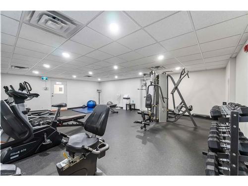 905-120 Duke Street, Hamilton, ON - Indoor Photo Showing Gym Room