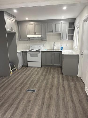 1280 Main St E Street E, Hamilton, ON - Indoor Photo Showing Kitchen With Double Sink
