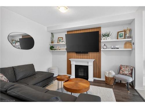 50 Kelso Drive, Caledonia, ON - Indoor Photo Showing Living Room With Fireplace