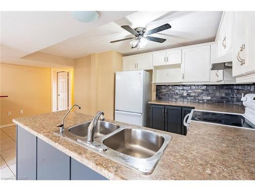 Lower-79 Munroe Crescent, Guelph, ON - Indoor Photo Showing Kitchen With Double Sink