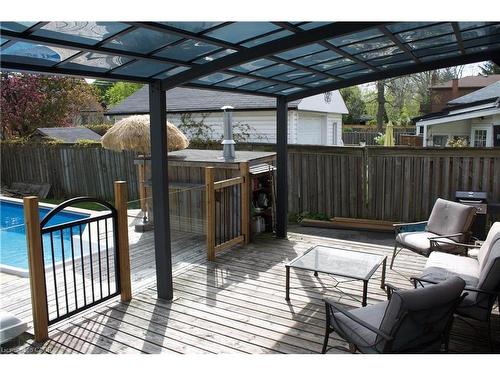 122 Queensdale Avenue E, Hamilton, ON - Outdoor With Deck Patio Veranda With Exterior