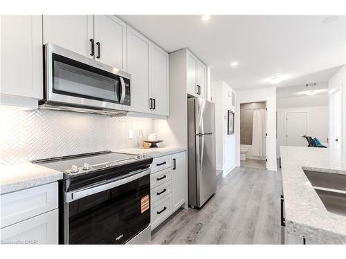 243 Burke Street, Waterdown, ON - Indoor Photo Showing Kitchen With Double Sink With Upgraded Kitchen