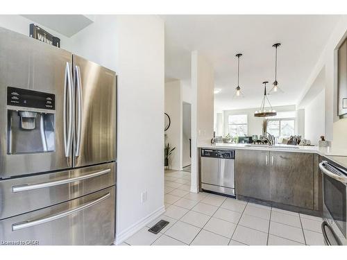2362 Treversh Common, Burlington, ON - Indoor Photo Showing Kitchen With Stainless Steel Kitchen With Upgraded Kitchen