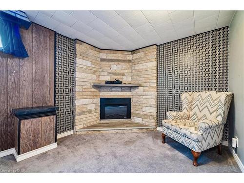 15 Purdy Crescent, Hamilton, ON - Indoor With Fireplace