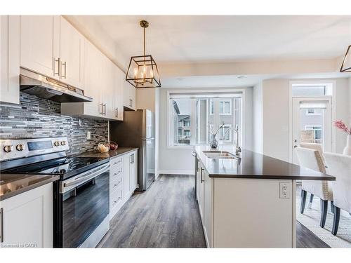 12 Rapids Lane, Hamilton, ON - Indoor Photo Showing Kitchen With Upgraded Kitchen