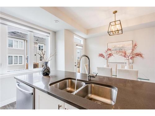 12 Rapids Lane, Hamilton, ON - Indoor Photo Showing Kitchen With Double Sink