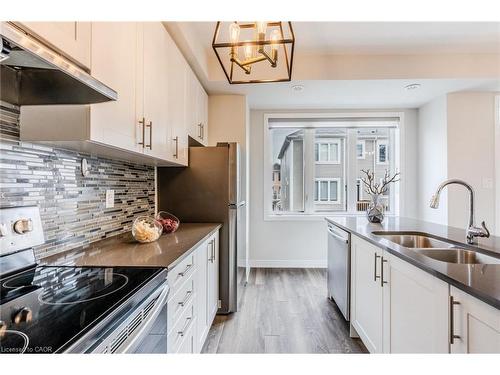 12 Rapids Lane, Hamilton, ON - Indoor Photo Showing Kitchen With Upgraded Kitchen
