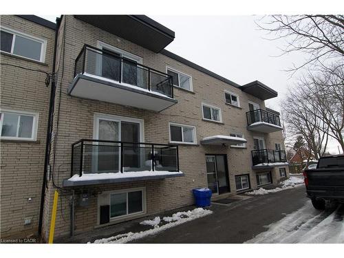 304-122 Sixth Avenue, Kitchener, ON - Outdoor With Balcony