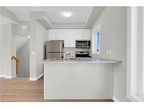 5-19 Picardy Drive, Hamilton, ON - Indoor Photo Showing Kitchen With Double Sink