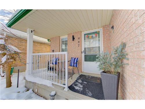 447 Brigantine Drive, Waterloo, ON - Outdoor With Deck Patio Veranda With Exterior