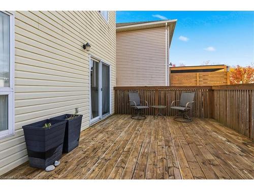 724 Angler Way, Waterloo, ON - Outdoor With Deck Patio Veranda With Exterior