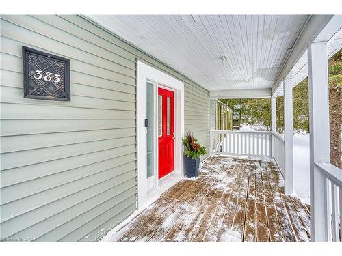 383 Campbell Street, Lucknow, ON - Outdoor With Deck Patio Veranda With Exterior