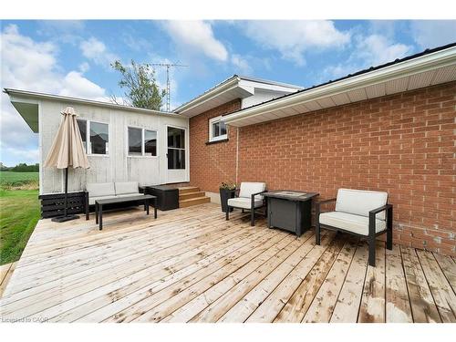 1073 Concession 6 Woodhouse Road, Simcoe, ON - Outdoor With Deck Patio Veranda With Exterior