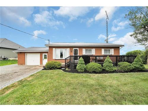 1073 Concession 6 Woodhouse Road, Simcoe, ON - Outdoor With Deck Patio Veranda With Facade