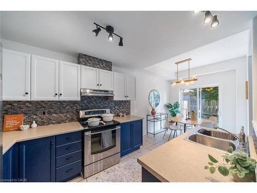 4-10 Liddycoat Lane, Hamilton, ON - Indoor Photo Showing Kitchen With Double Sink With Upgraded Kitchen