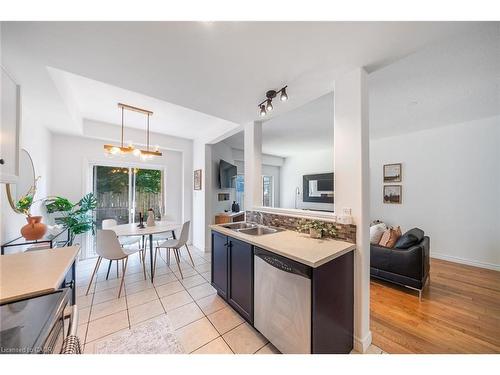 4-10 Liddycoat Lane, Hamilton, ON - Indoor Photo Showing Kitchen With Double Sink