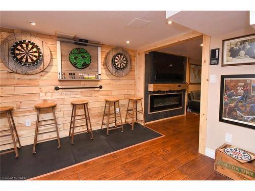 448 Acadia Drive, Hamilton, ON - Indoor Photo Showing Other Room With Fireplace