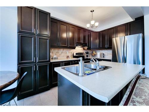 3362 Whilabout Terrace, Oakville, ON - Indoor Photo Showing Kitchen With Stainless Steel Kitchen With Upgraded Kitchen
