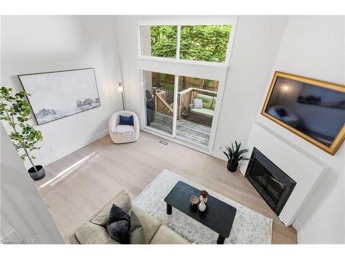 23-1357 Ontario Street, Burlington, ON - Indoor With Fireplace