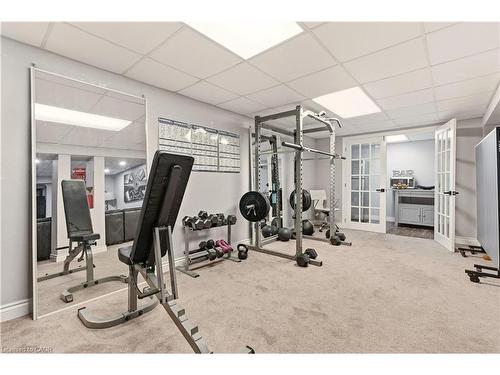 3196 Desmond Drive, Burlington, ON - Indoor Photo Showing Gym Room