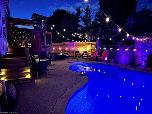 3196 Desmond Drive, Burlington, ON - Outdoor With In Ground Pool