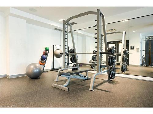 1803-5 Wellington Street S, Kitchener, ON - Indoor Photo Showing Gym Room