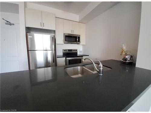 437-101 Shoreview Place, Hamilton, ON - Indoor Photo Showing Kitchen With Double Sink