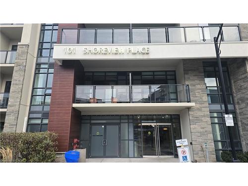 437-101 Shoreview Place, Hamilton, ON - Outdoor With Balcony
