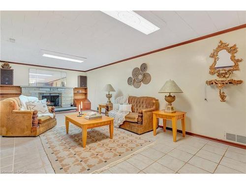 29 Pusey Boulevard, Brantford, ON - Indoor With Fireplace