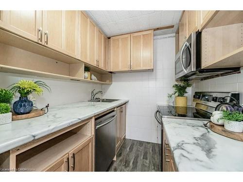 308-75 Hazelglen Drive, Kitchener, ON - Indoor Photo Showing Kitchen