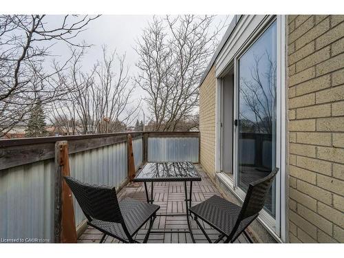 308-75 Hazelglen Drive, Kitchener, ON - Outdoor With Deck Patio Veranda With Exterior